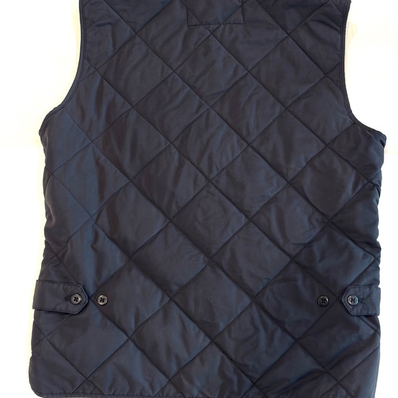 J CREW Men's Black Quilted Vest S Small - Picture 4 of 8